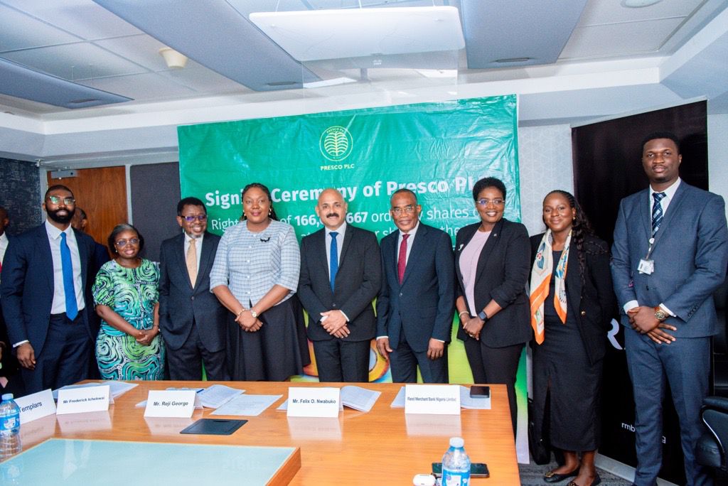 Presco PLC Announces ₦237 Billion Rights Issue to Fund Expansion and Strengthen Regional Market Leadership