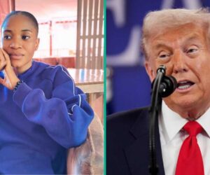 Nigerian Lady Begs Donald Trump Not To Send US Military To Nigeria, Her Post Goes Viral