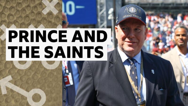 NFL: Prince Albert of Monaco’s New Orleans Saints connection