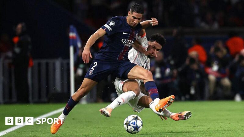 Bayern Munich forward Luis Diaz banned for three games for PSG red card