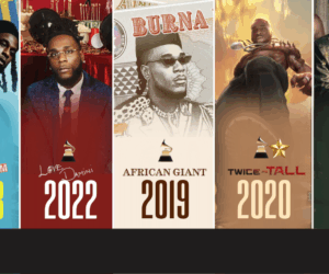 We Ranked All 5 Of Burna Boy’s Grammy Nominated Albums