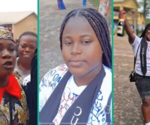 “No Man Touched Her”: Mother Storms Abia State University, Celebrates Daughter Who Graduated Pure