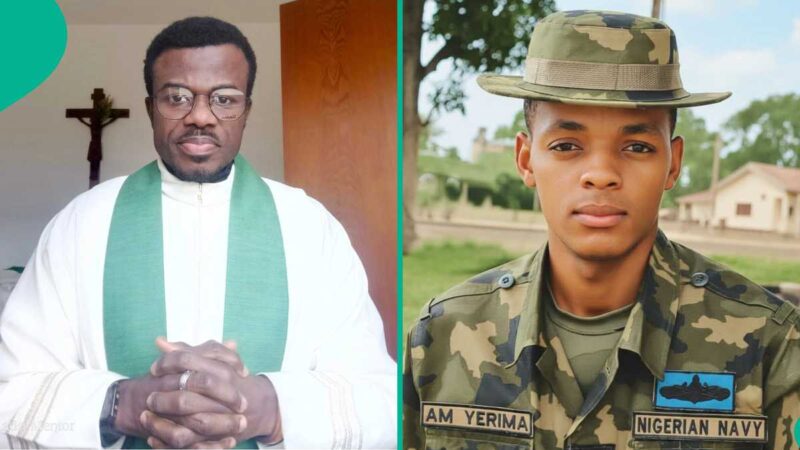 Wike: Catholic Priest Commends Naval Officer Yerima, Points out Implication of His Bold Display