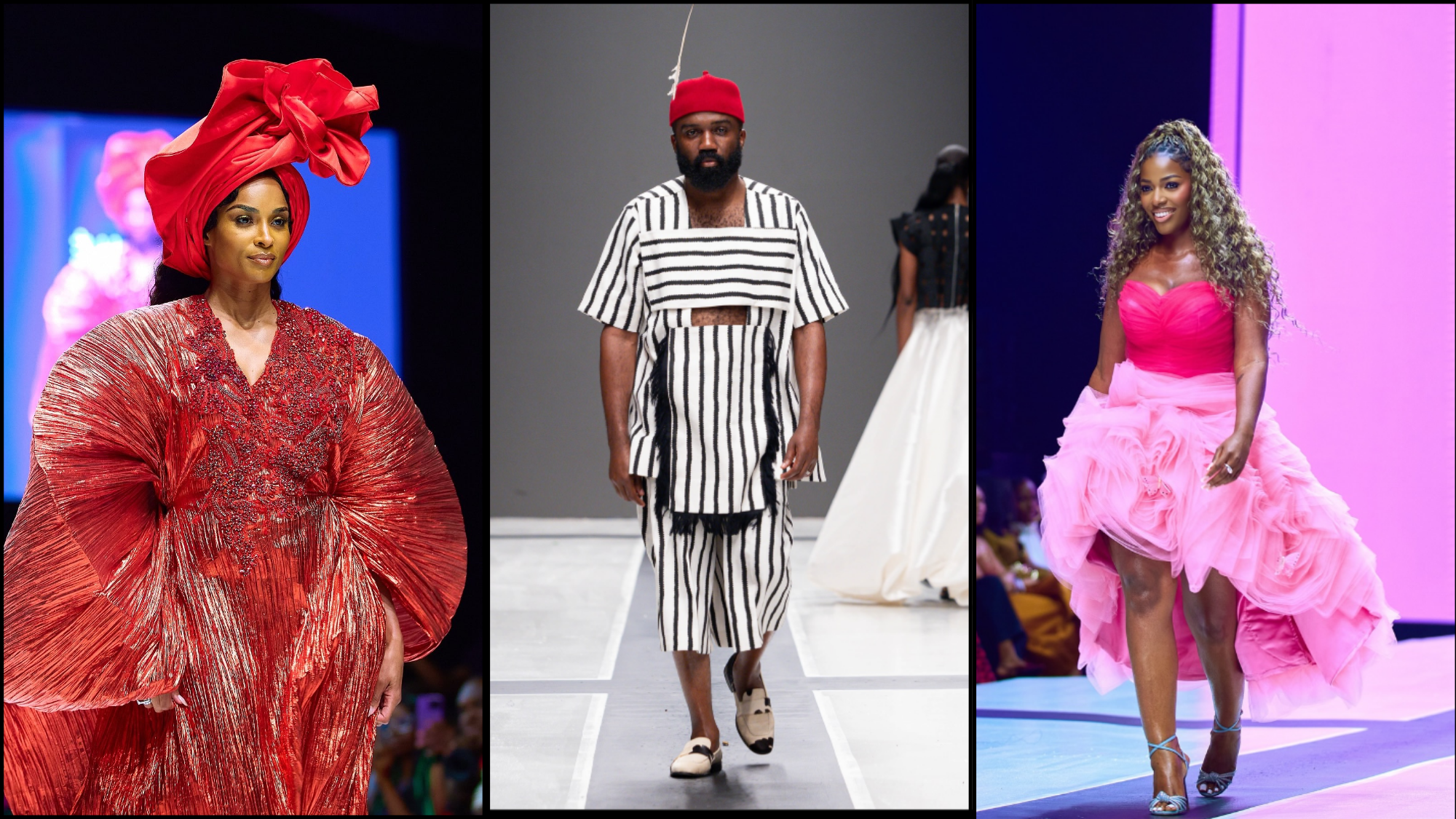 Ciara, Hilda, and Beauty Brought Their A-Game to Lagos Fashion Week