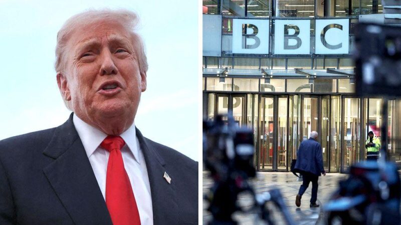 BBC issues grovelling apology to Donald Trump after the US president threatened to sueÂ forÂ $1BILLION