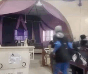 Live-streamed video captures terrorists attacking Kwara church
