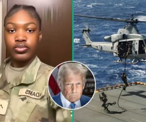 Nigerian in US Army Sends “Scary” Message Amid Trump’s Threat, Video Trends: “We’re Coming”