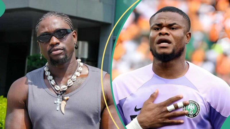 Nigeria vs Gabon: Verydarkman Rates Goalkeeper Nwabali’s Performance Following World Cup Qualifiers