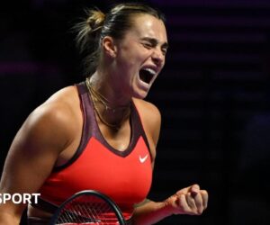 WTA Finals: Aryna Sabalenka defeats Jessica Pegula as Coco Gauff eliminates Jasmine Paolini