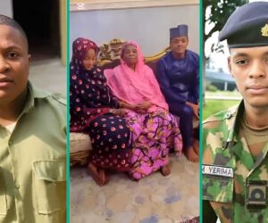Man Notices Something Rare In Video Of Lt. Yerima And His Wife, Mentions It: “Powerful”