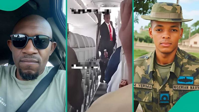 Nigerian Man Notices Something In Lt. Yerima’s Cloth In Fresh Video, Clip Trends