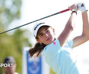 Kai Trump misses cut despite improvement on LPGA bow