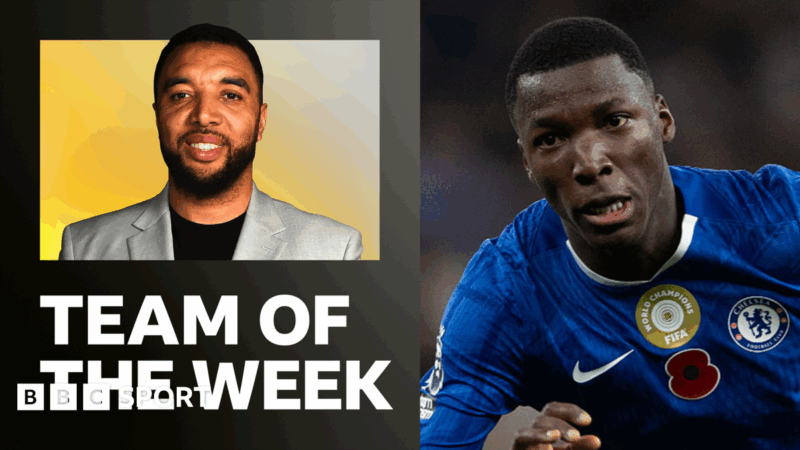 Troy Deeney’s team of the week: Vicario, Gabriel, Caicedo, Rice, Haaland, Gravenberch