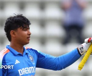 Vaibhav Suryavanshi hits astonishing century in India A victory