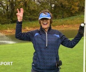 Lyn Parry: Amateur golfer aged 74 makes three holes-in-one within a month