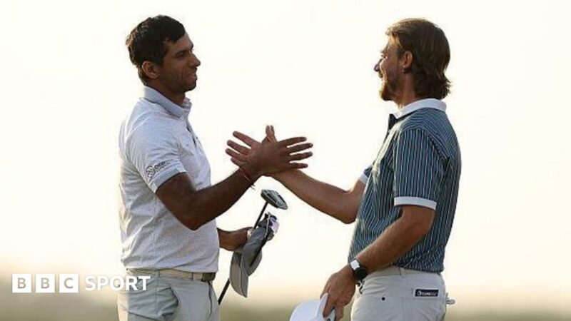 Abu Dhabi Championship: Aaron Rai beats Tommy Fleetwood in play-off