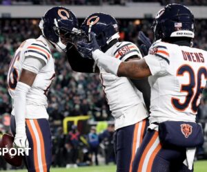 Chicago Bears beat Philadelphia Eagles 24-15 to stretch NFL winning streak to five matches