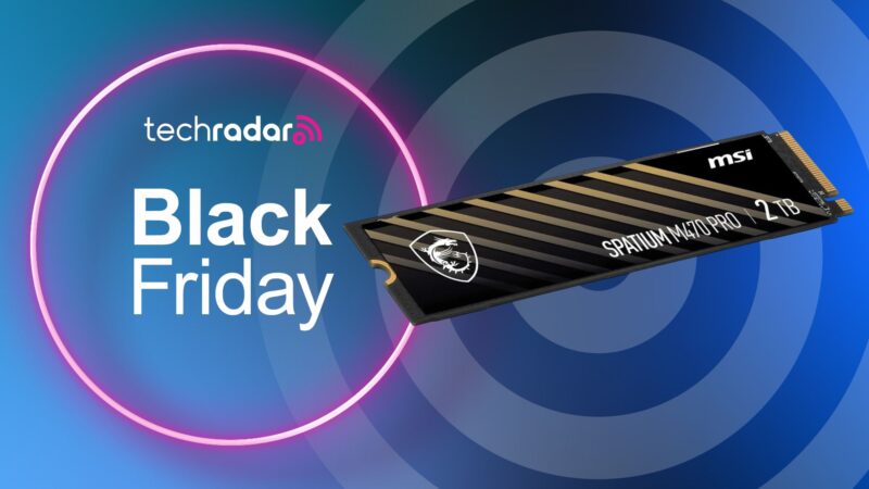 Skip Black Friday – MSI’s Spatium M470 Pro 2TB SSD is one of the best sub-£100 Gen4 drives you can buy right now