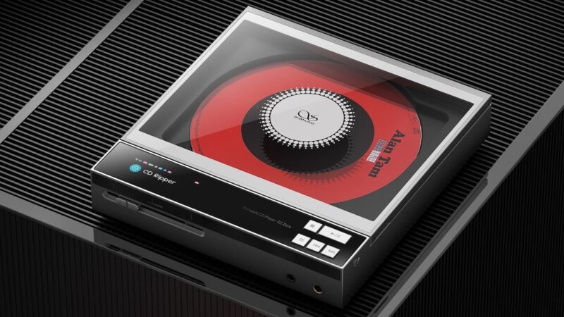 This super-cool portable CD player has aptX for high-quality wireless listening – and works as a Hi-Res Audio DAC over USB-C as a bonus