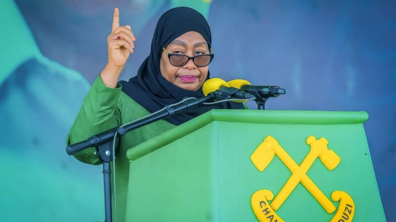 Tanzania’s President Samia Suluhu Hassan secures 98 percent of votes to win re-election despite deadly protests
