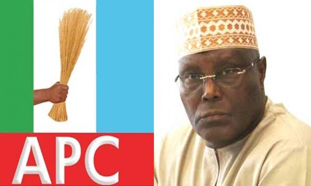 ‘A Man Defined By Desperation Is In Villa Struggling To Govern’ – Atiku Fires APC