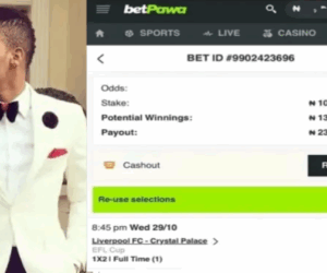 Afrobeats Star Tekno Flaunts ₦298 million  ‘Cashout’ On ₦1 million Stake With BetPawa – Arise News