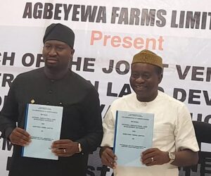 NALDA, Agbeyewa Farms Sign Deal On Clearing Of 5,000 Hectares Of Cassava Land