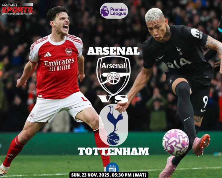 Spurs Target Derby Win At Emirates
