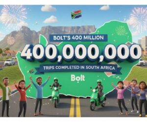 Bolt celebrates over 400 million trips in South Africa since launching in 2016