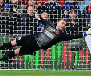 Verbruggen emerges penalty hero as Brighton beat Bees 2-1, move fifth in PL