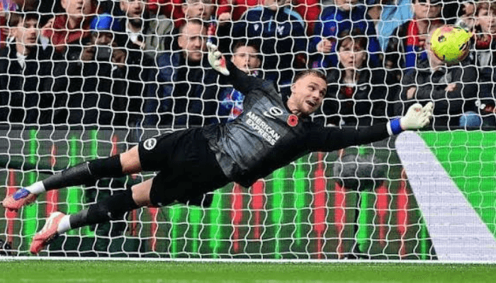 Verbruggen emerges penalty hero as Brighton beat Bees 2-1, move fifth in PL