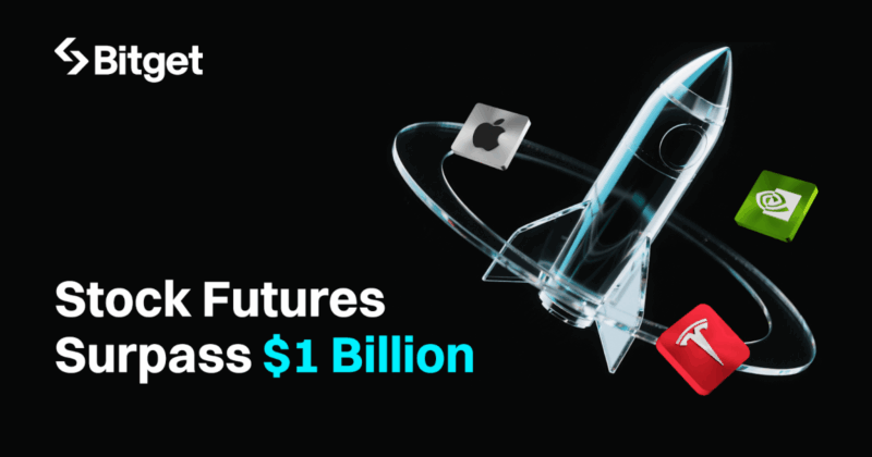 Bitget’s Stock Futures Volume exceeds $1 billion | Tech | Business