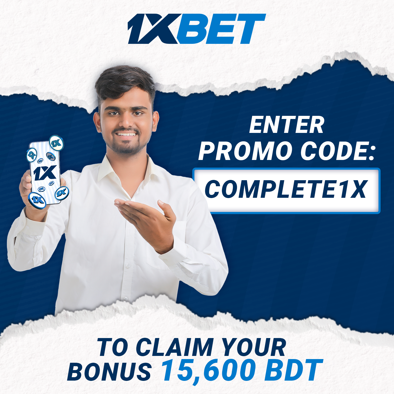 1xBet Promo Code Bangladesh: COMPLETE1X (130% Bonus)