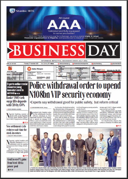 BusinessDay 27th Nov 2025 – Businessday NG
