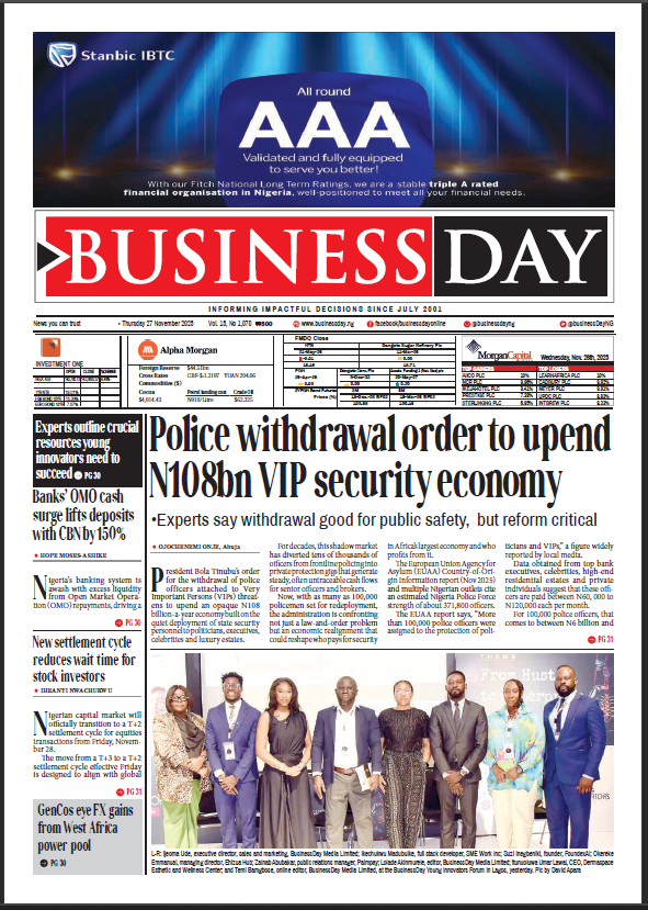 BusinessDay 27th Nov 2025 – Businessday NG