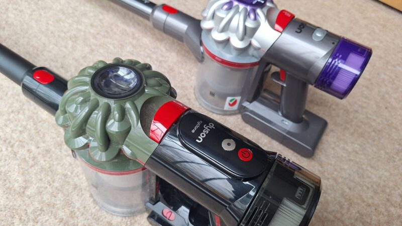 I tested the new Dyson V8 Cyclone vacuum against the old V8, and these small upgrades make a big difference
