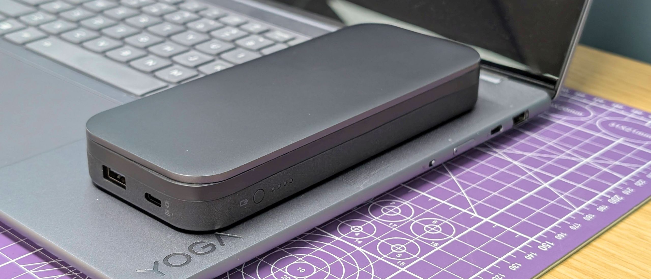 Lenovo Go USB-C laptop power bank review: tame bag clutter thanks to a built-in charging cable