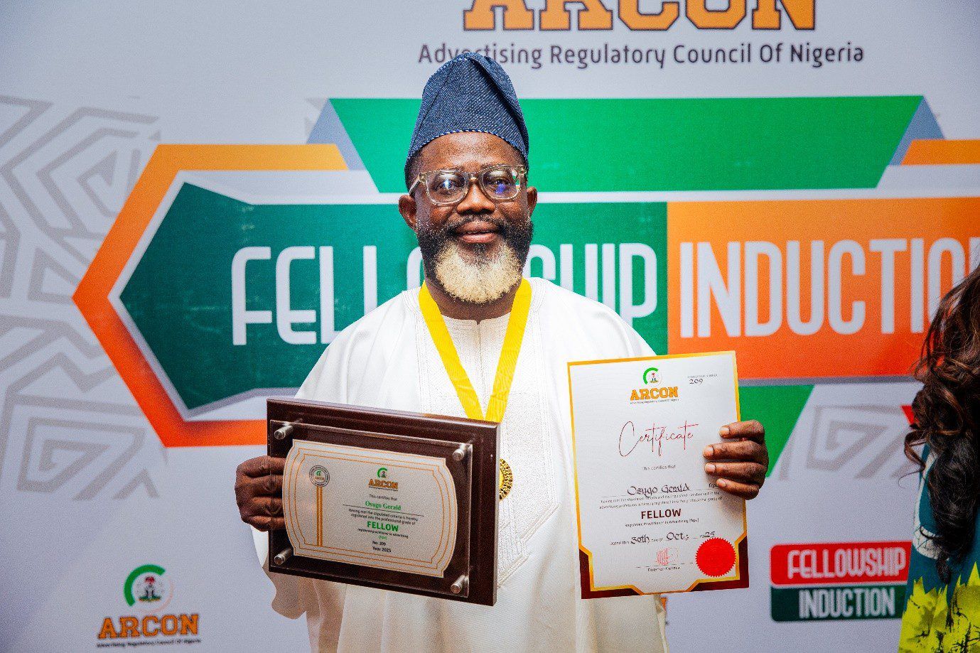 Nile University’s CMO, Gerald Osugo, Bags ARCON Fellowship Status