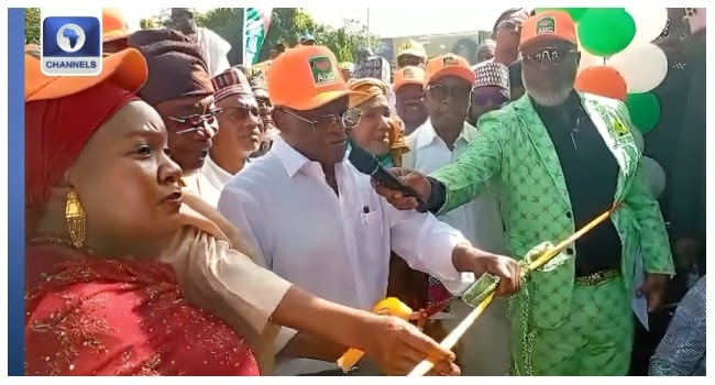 Amaechi, El-Rufai In Attendance As David Mark Unveils ADC National Secretariat