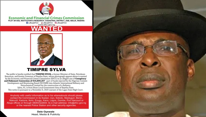 EFCC Declares Former Bayelsa Governor Timipre Sylva Wanted Over $14.8m Fraud – Arise News