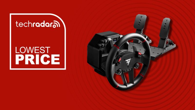 Considering a racing sim setup this Black Friday? Don’t wait – the Thrustmaster T598 is at its lowest ever price right now