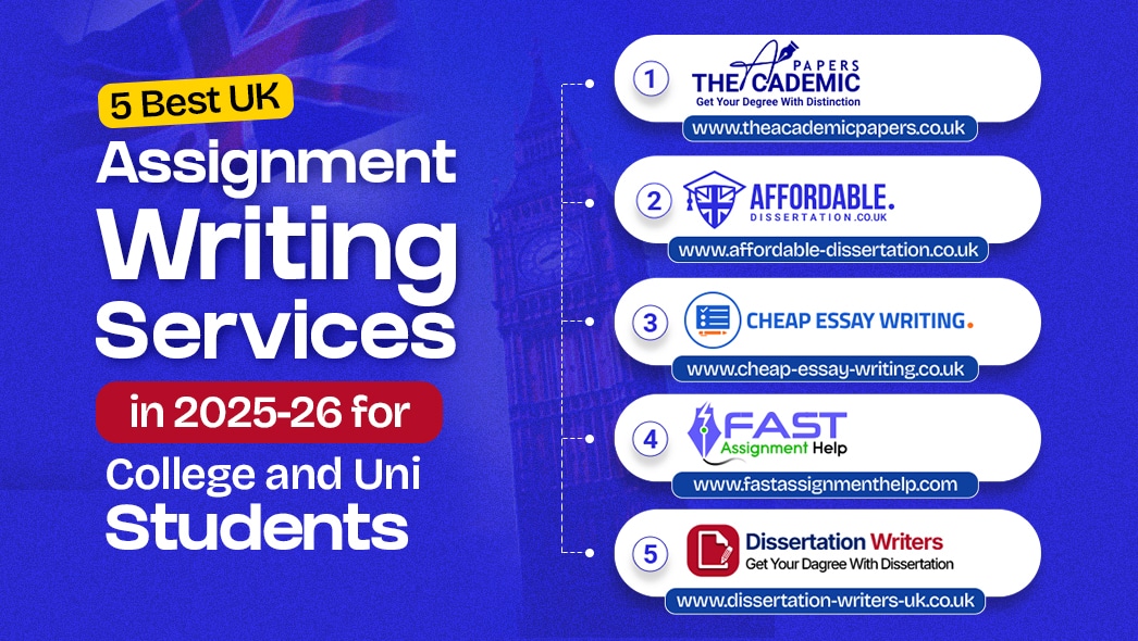 5 Best UK Assignment Writing Services in 2025-26 for College and Uni Students