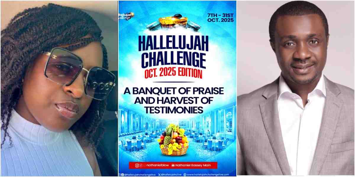 Lady who joined Hallelujah Challenge shares what she noticed about Nathaniel Bassey’s wife