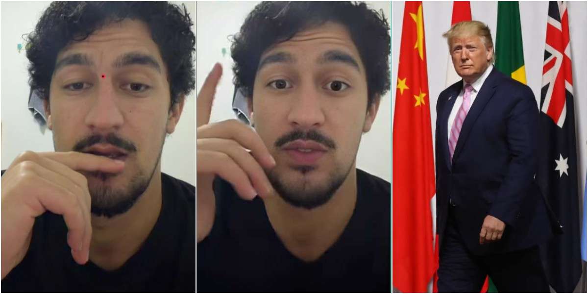 “He’s lying” – Oyinbo man reacts to Trump’s ‘plan’ on Nigeria, says ‘he just wants your oil’