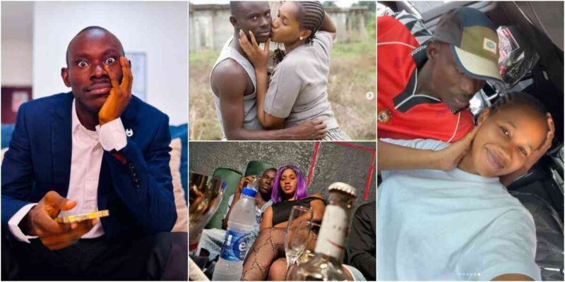 “You betrayed us” – Men call out GehGeh as he posts romantic photos with lady, says ‘he don fall in love’