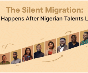 What happens after talented Nigerians leave?