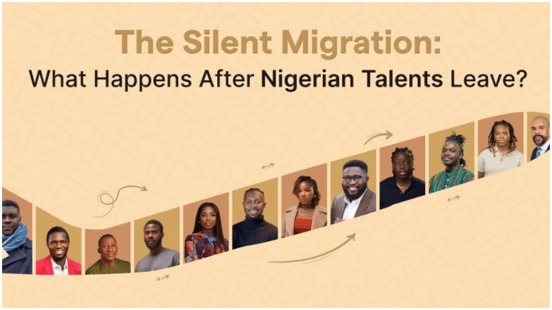 What happens after talented Nigerians leave?