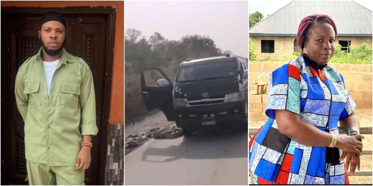 Corper cries out as bandits kidnap his mother in Kogi while travelling to Abuja