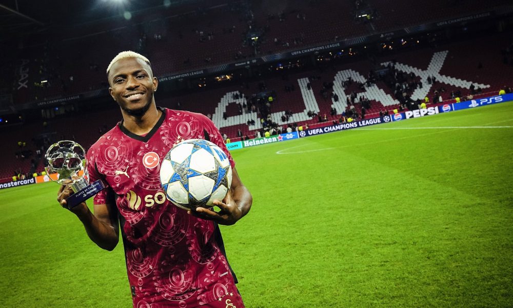 Victor Osimhen Becomes First Nigerian To Score 25 European Goals, 2nd To Record UCL Hat-trick