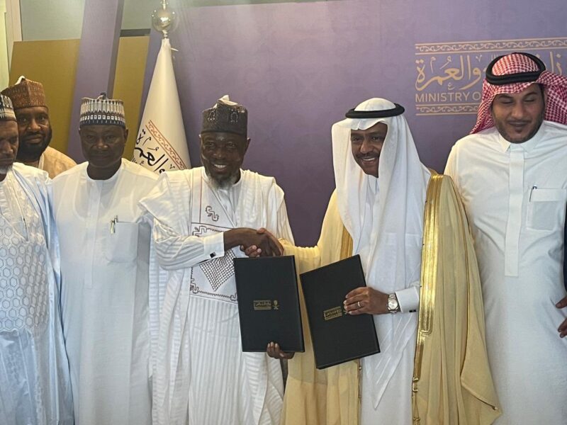 Nigeria, Saudi Arabia sign 2026 Hajj agreement